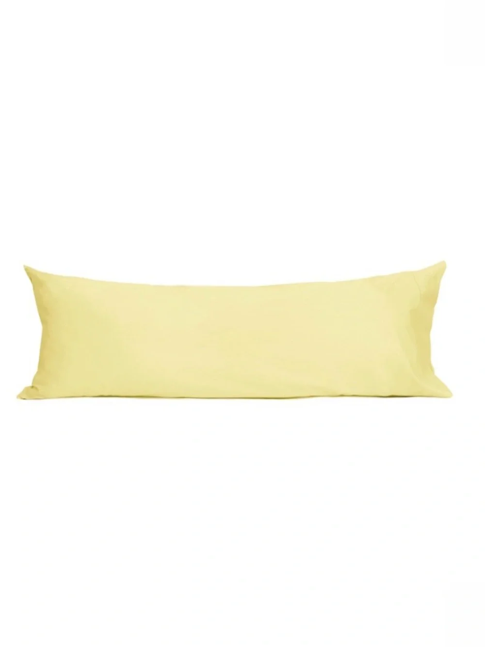 YELLOW Body Pillow Cover 100% Cotton